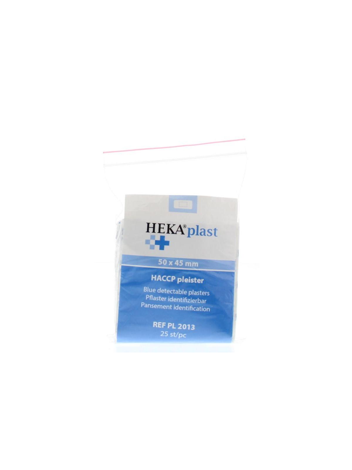 HACCP pleisters blauw 50 x 45mm