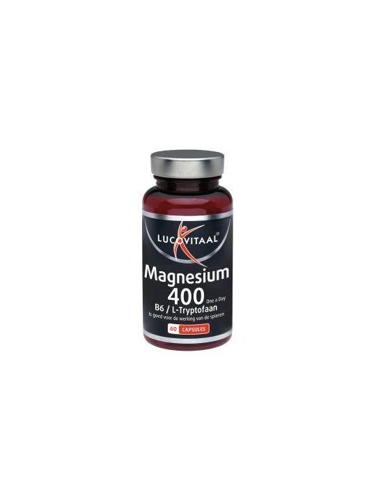 Magnesium 400 met B6 en L-tryptofaan