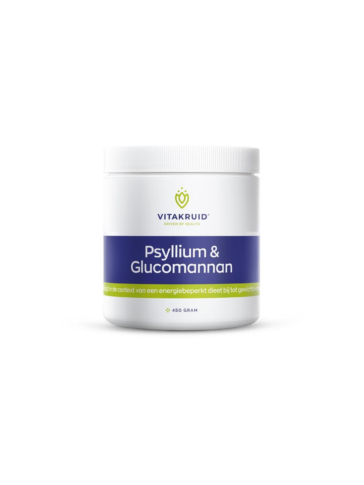 Psyllium & glucomannan