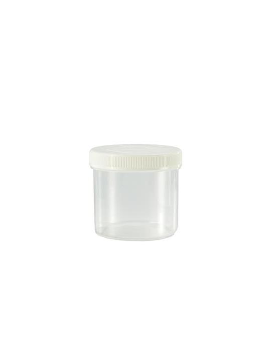 Tabletflacon 120ml transparant met dop