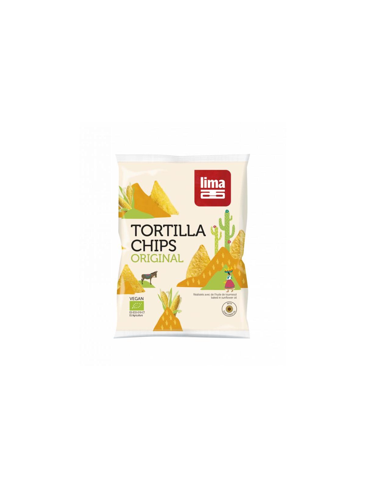 Tortilla chips original bio