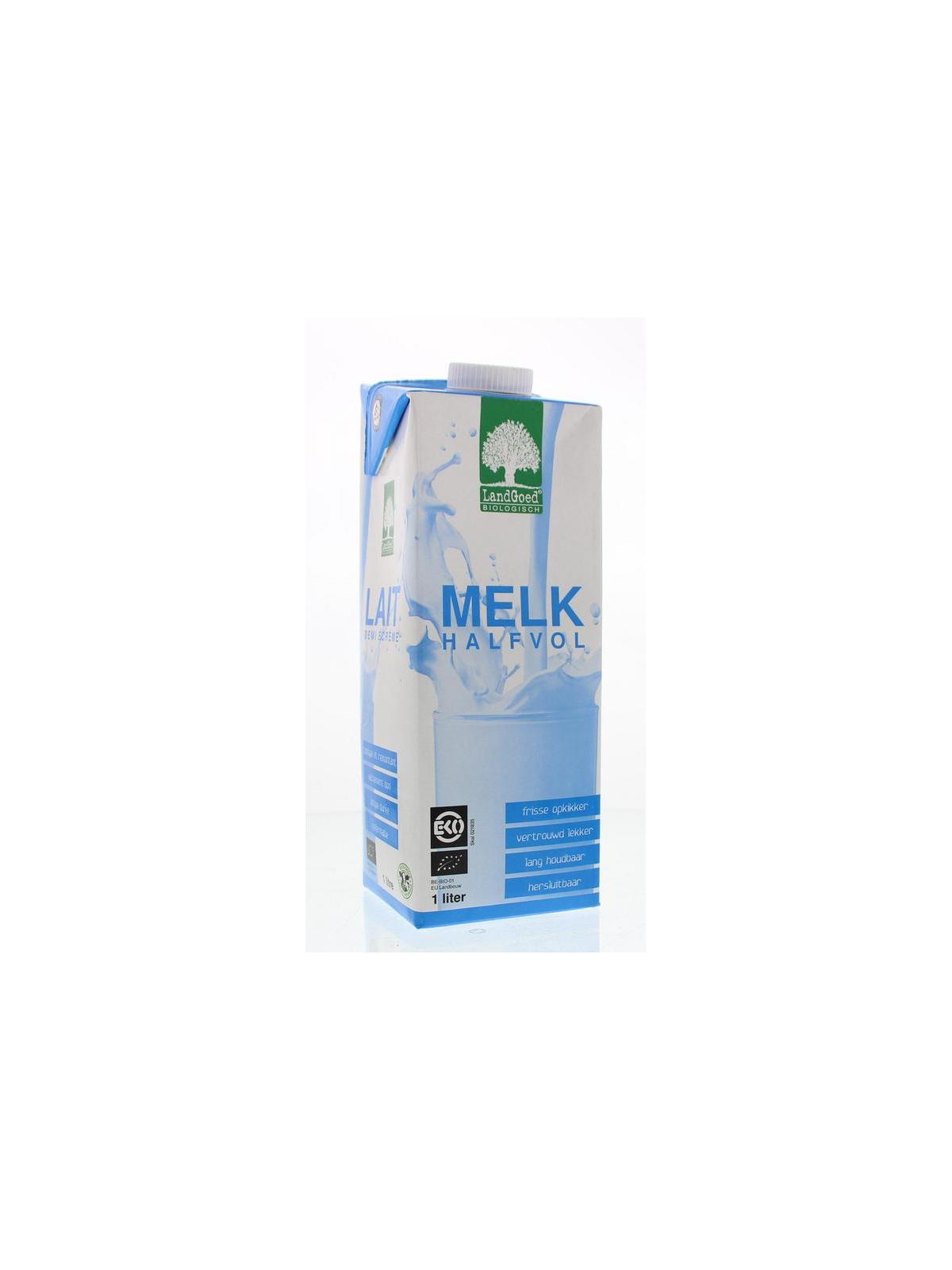 Halfvolle melk bio