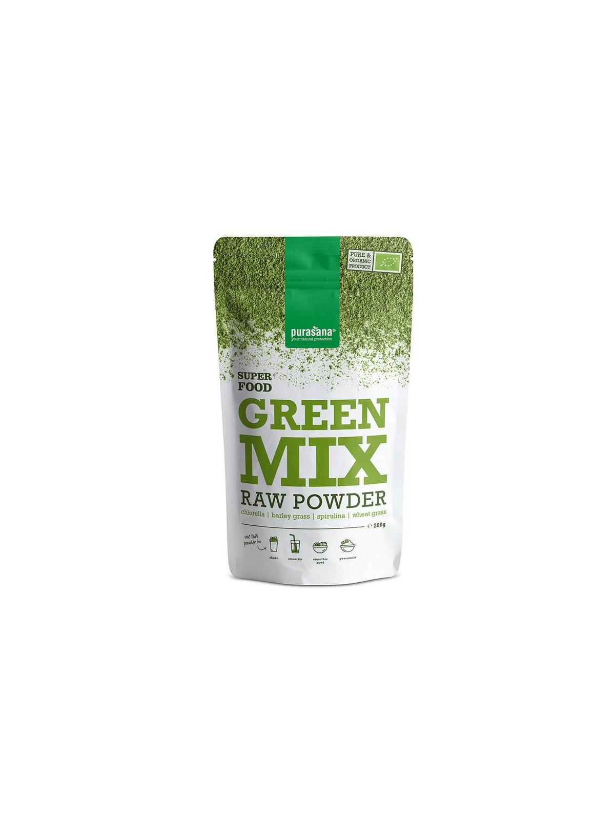 Green mix poeder vegan bio