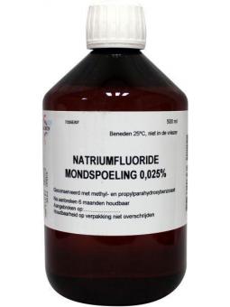 Natriumfluoride mondspoeling 0.025