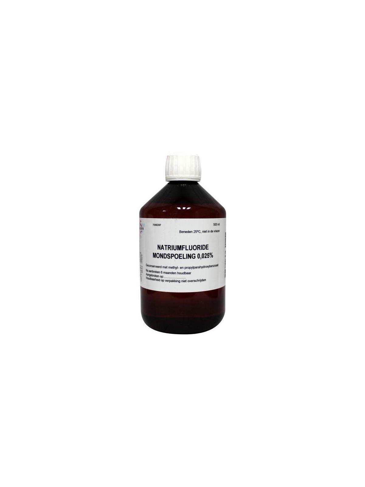 Natriumfluoride mondspoeling 0.025