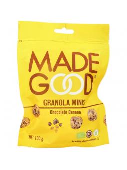 Granola minis chocolate banana bio