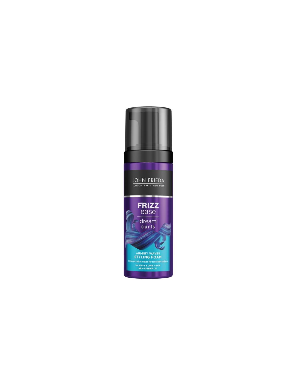 Frizz ease foam air dry waves