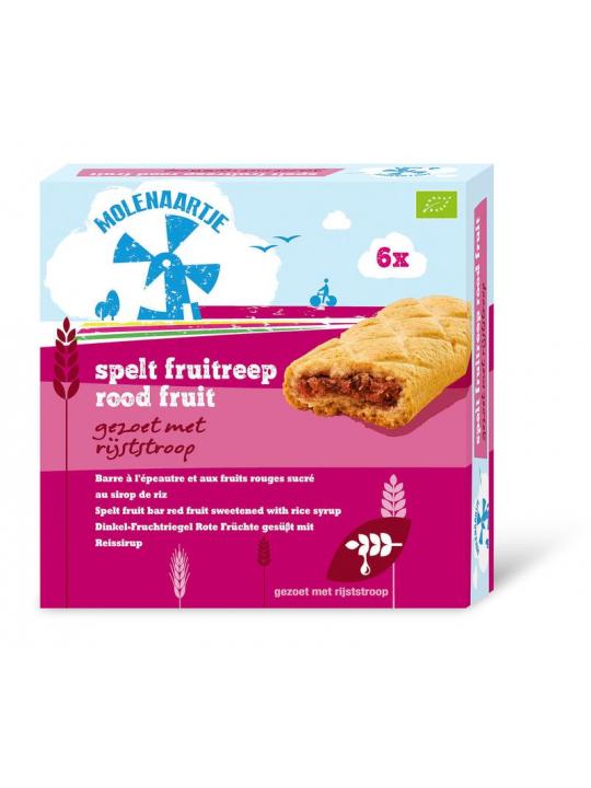 Spelt fruitreep rood fruit bio