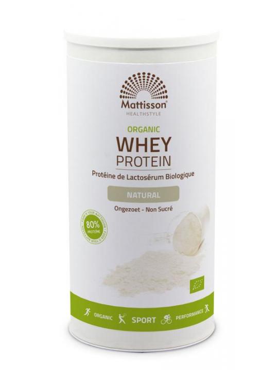 Wei whey proteine naturel 80% bio