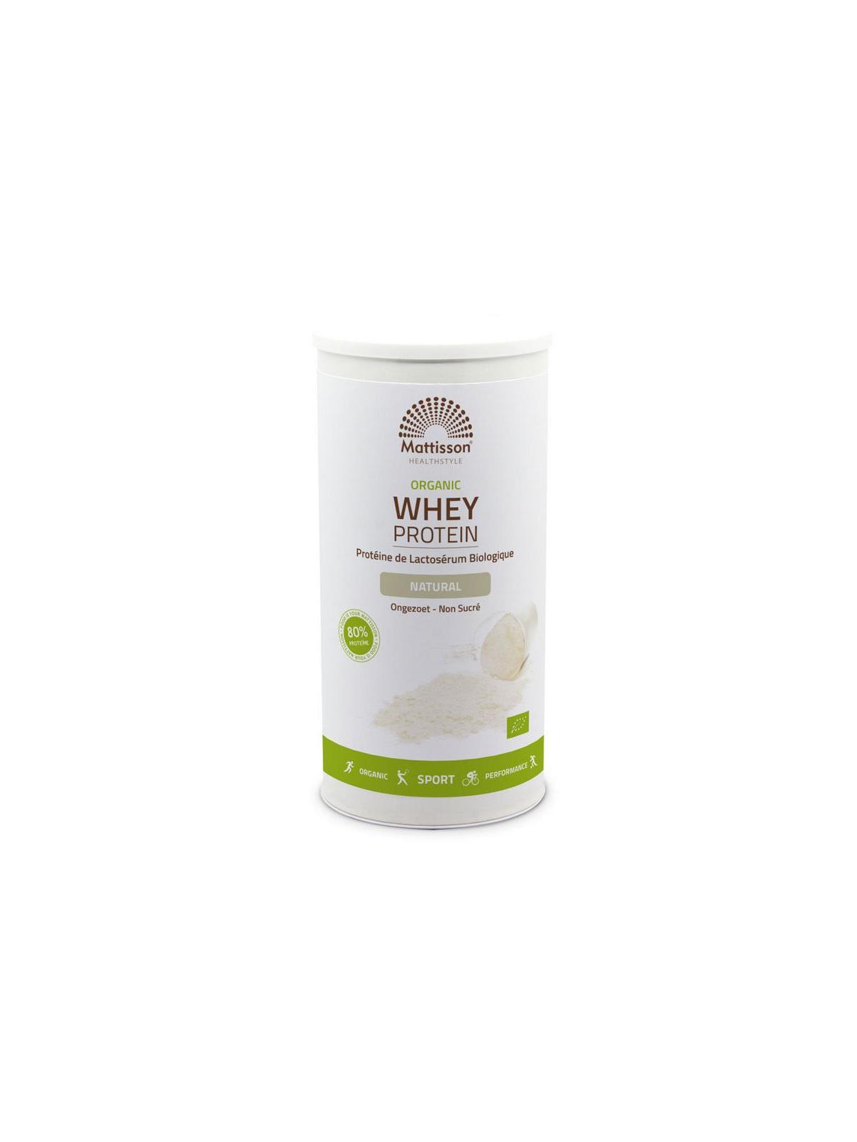 Wei whey proteine naturel 80% bio