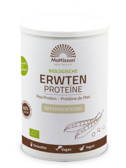Erwten proteine gefermenteerd bio