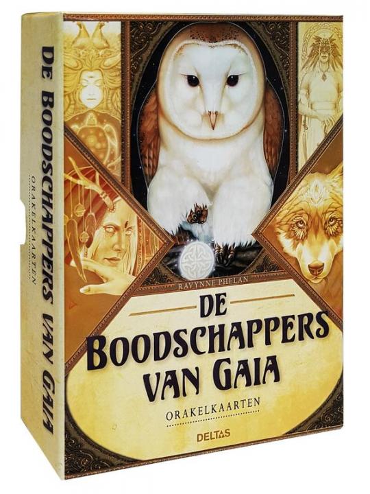 Boodschappers van Gaia boek en orakelkaarten