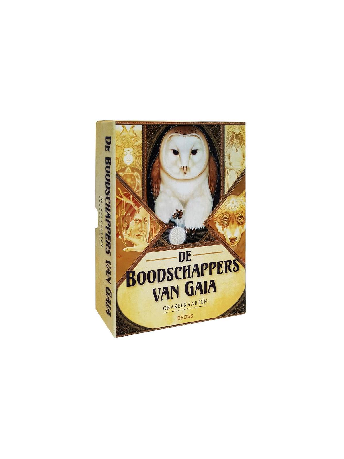 Boodschappers van Gaia boek en orakelkaarten