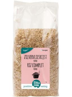 Zilvervliesrijst rond bio