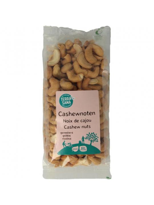 Cashewnoten roasted zonder zout bio