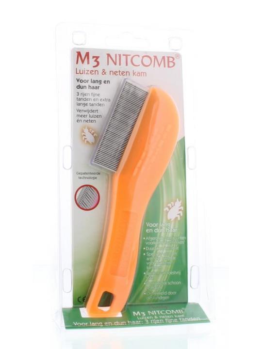 Nitcomb M3 anti luiskam lang en dun haar