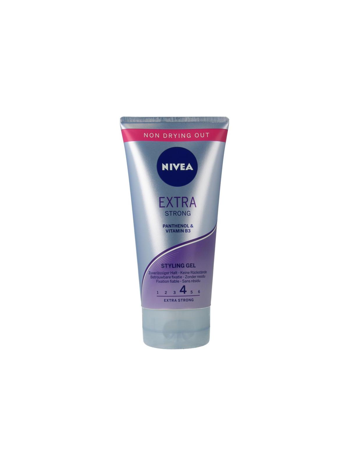 Hair care styling gel extra sterk
