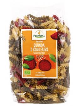 Organic fusilli 3 kleur tarwe quinoa bio