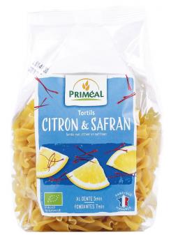 Fusilli tortils citroen safraan bio
