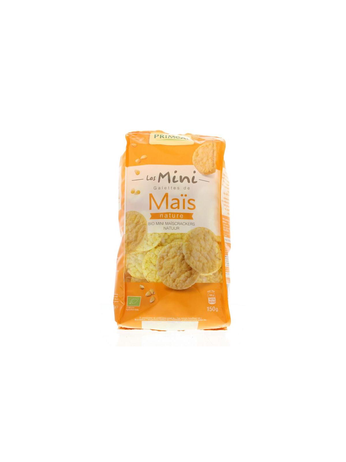 Mini maiswafels bio