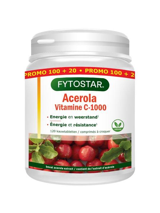 Acerola vitamine C 1000