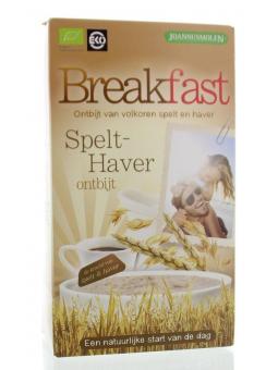 Breakfast spelt haver bio