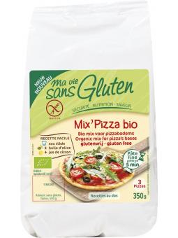Mix voor pizzabodems glutenvrij bio