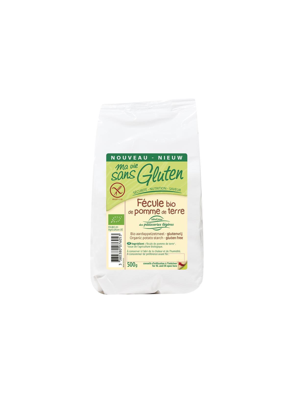 Aardappelzetmeel glutenvrij bio