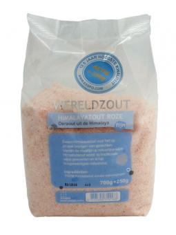 Himalayazout roze fijn 700gr + 250gr