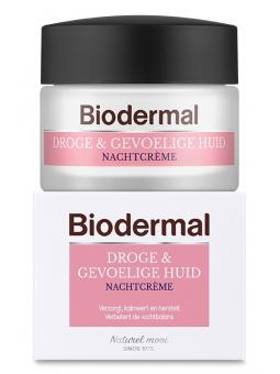 Nachtcreme droge en gevoelige huid