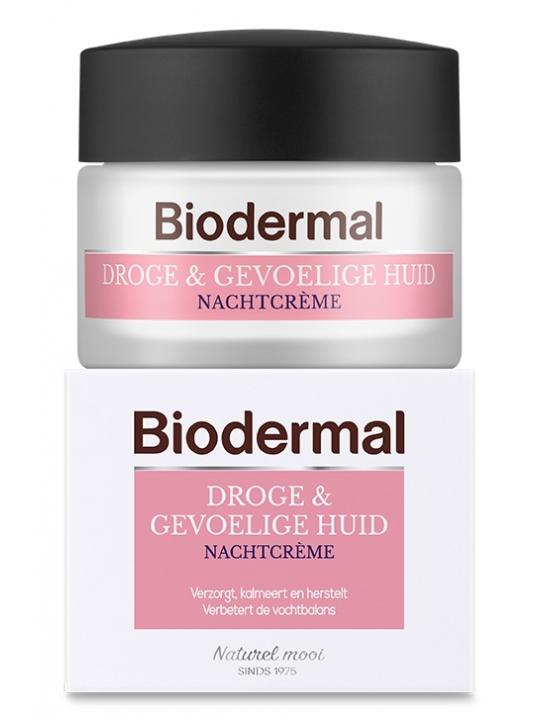 Nachtcreme droge en gevoelige huid