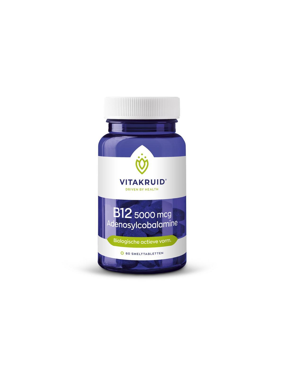 B12 5000 mcg adenosylcobalamine