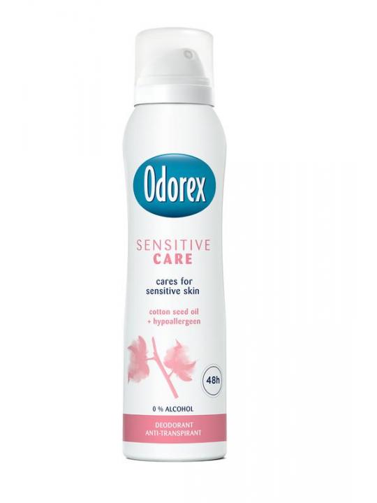 Body heat responsive spray sensitive care
