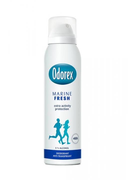 Body heat responsive spray marine fresh