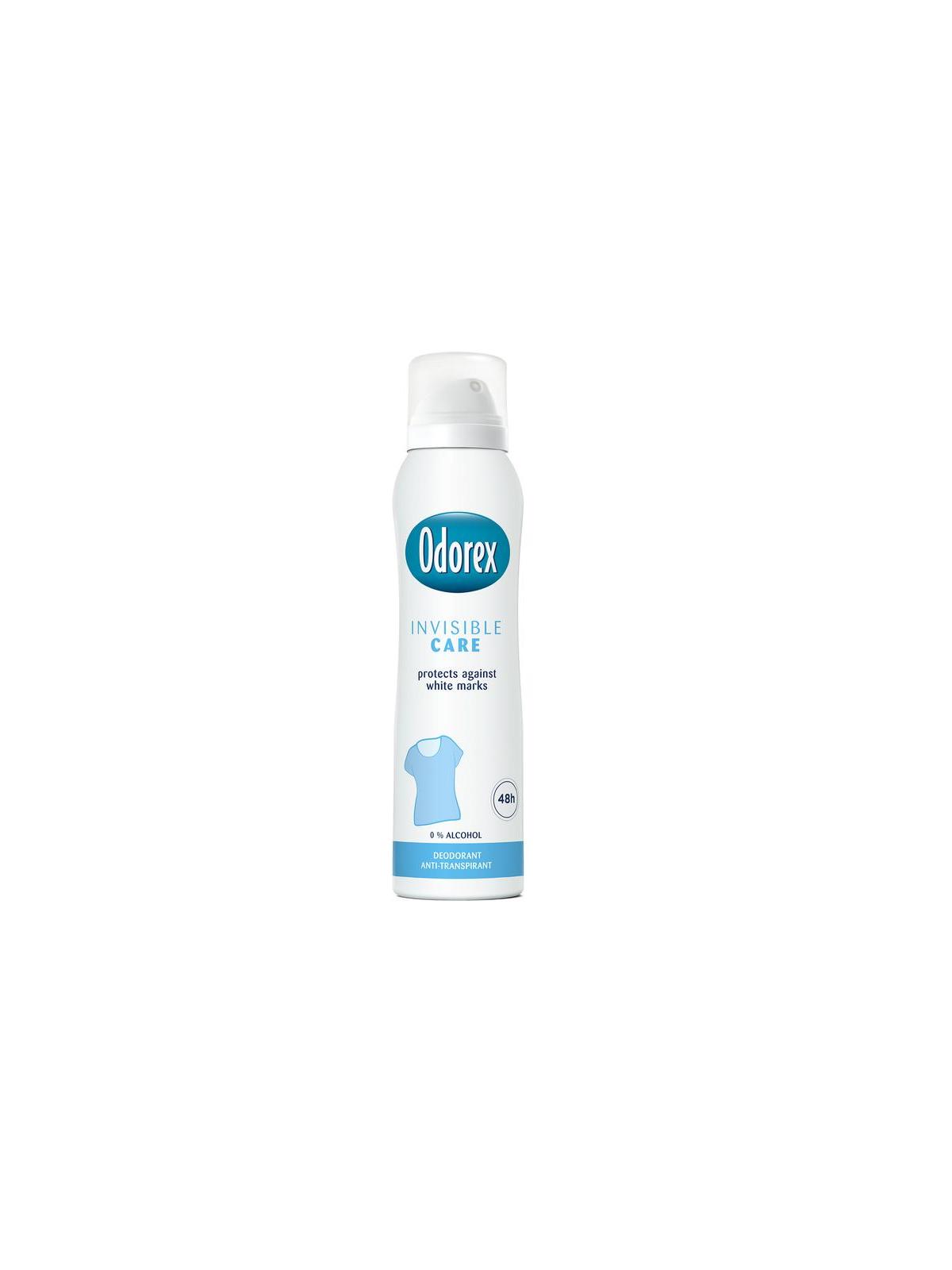 Deodorant spray invisible care