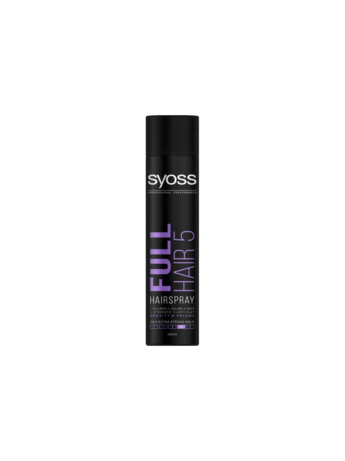 Styling full hair 5 haarspray