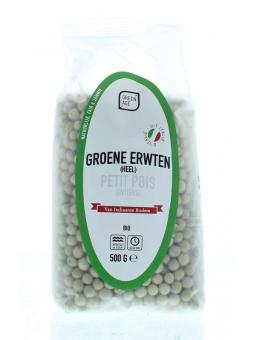 Groene erwten bio