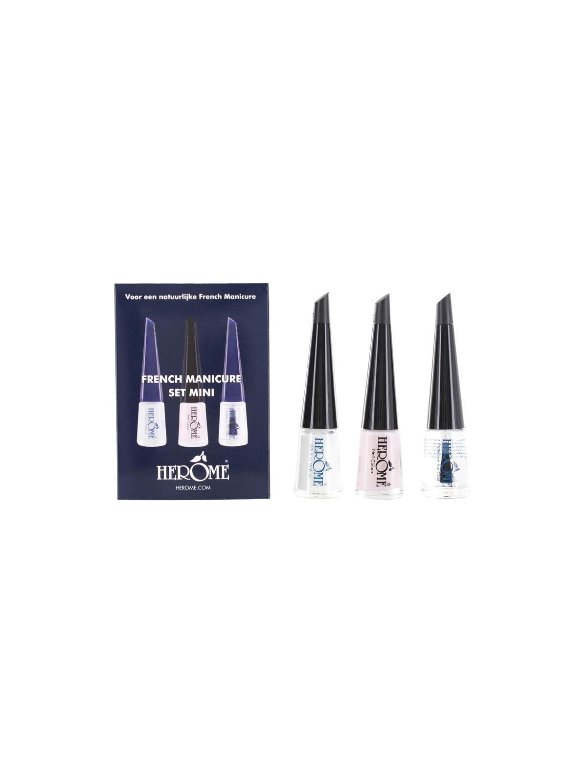 French manicure set mini 3 x 4 ml