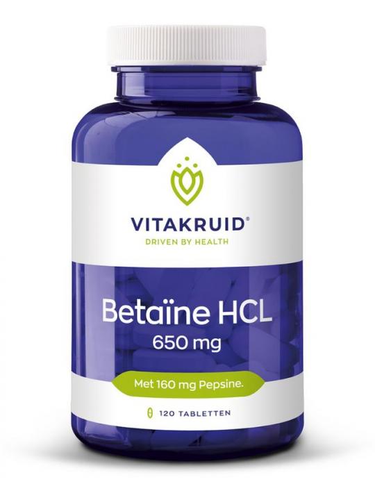 Betaine HCL 650 mg & pepsine 160 mg