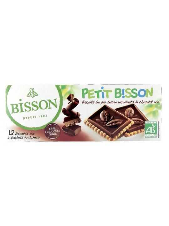 Petit theebiscuit pure chocolade bio