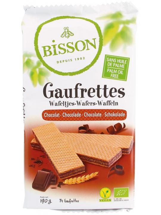 Wafels chocolade bio