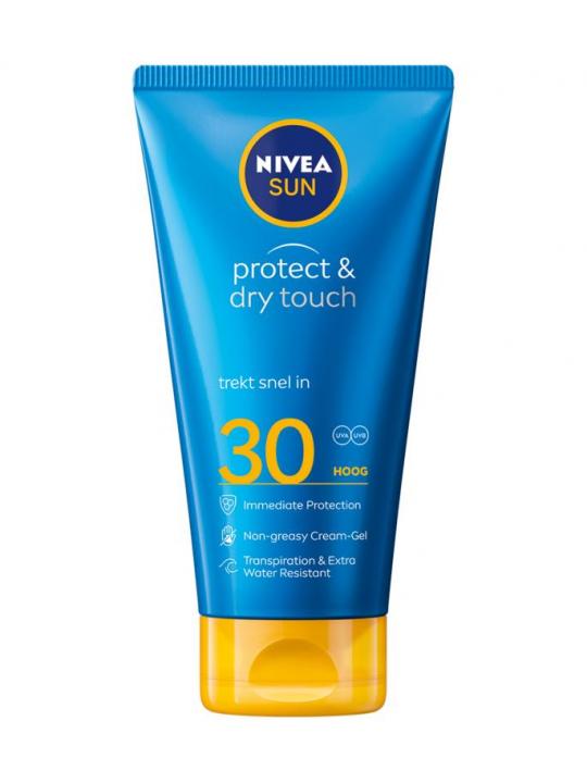 Sun protect & dry touch creme gel SPF30