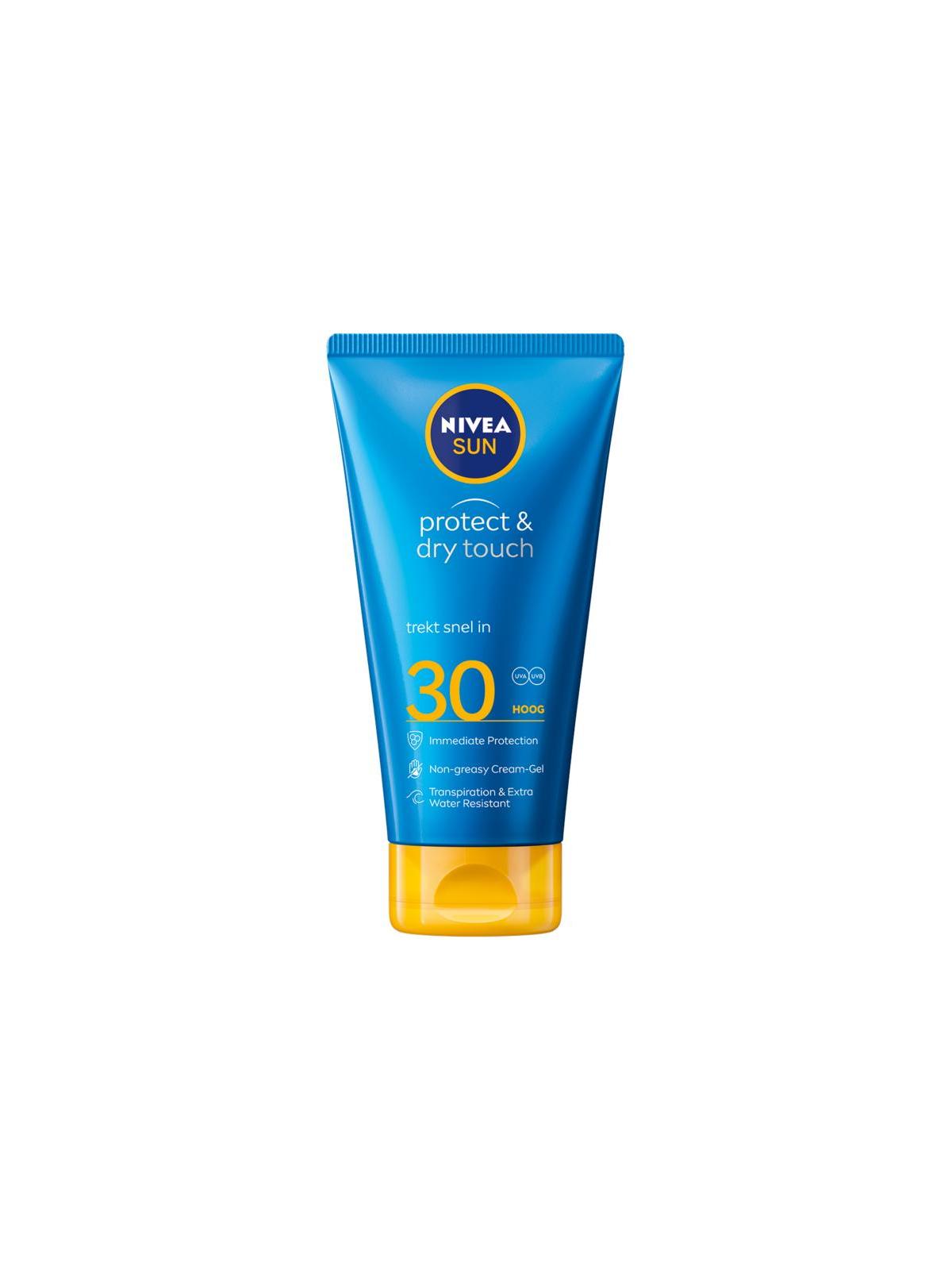 Sun protect & dry touch creme gel SPF30