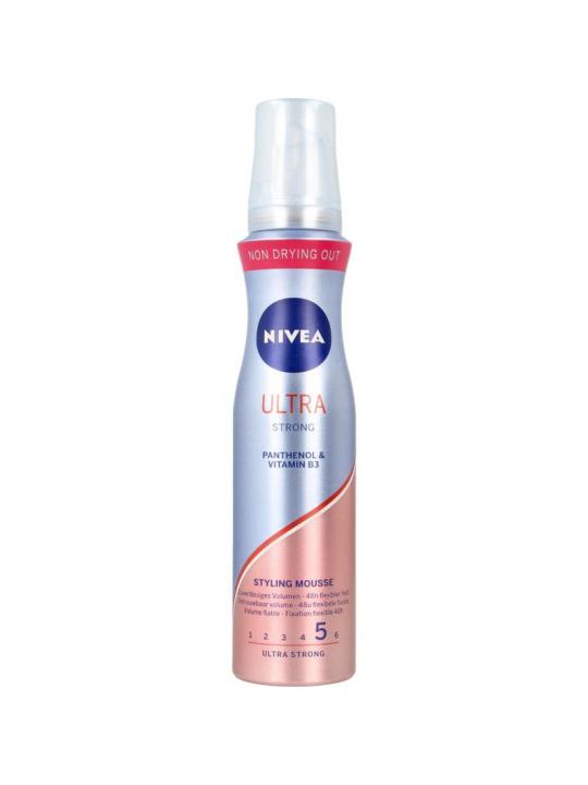 Hair care styling mousse ultra strong