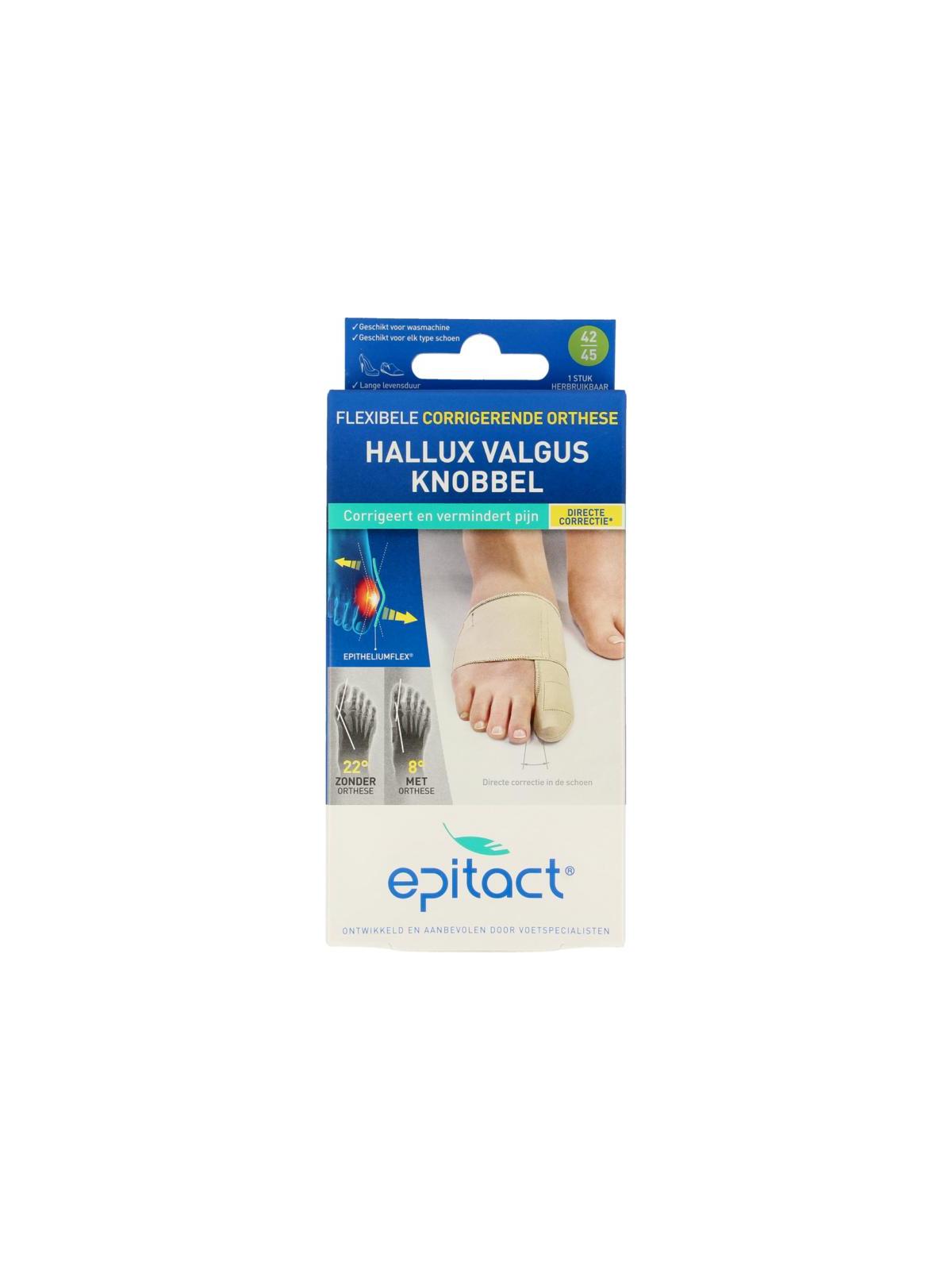 Hallux valgus corrigerende orthese maat 42/45
