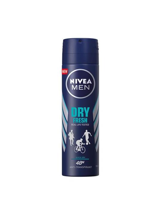 Men deodorant dry fresh spray