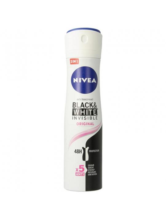 Deodorant invisible black & white spray original