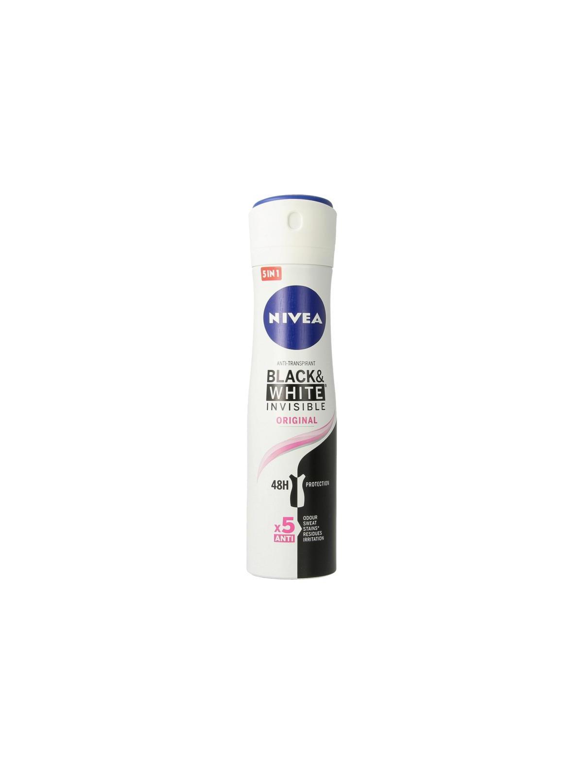 Deodorant invisible black & white spray original