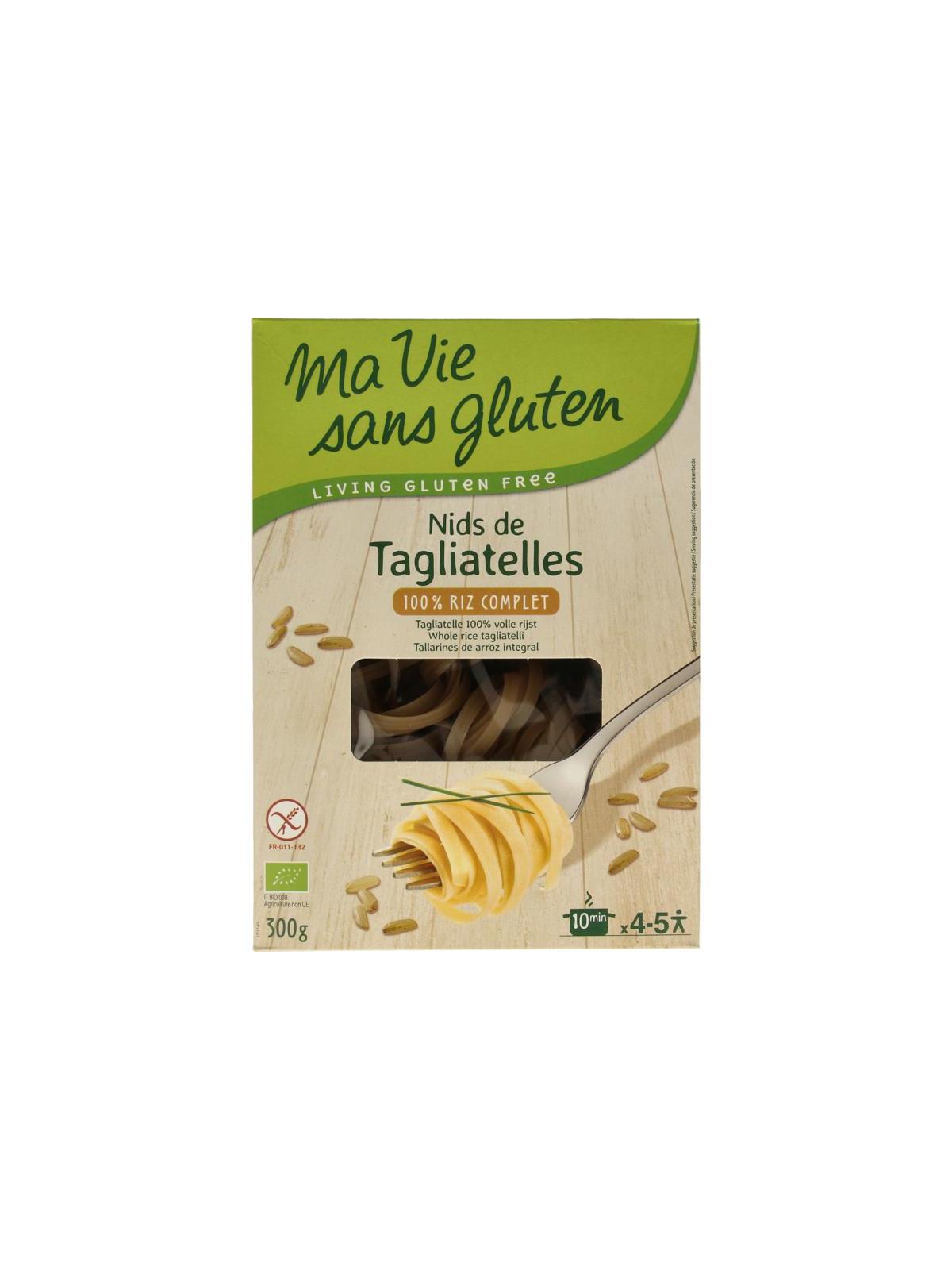 Tagliatelle volkoren rijst glutenvrij bio