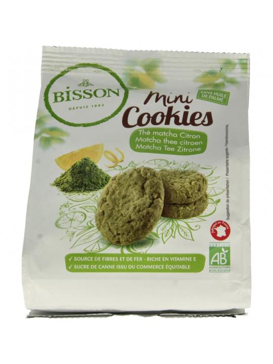 Mini cookies matcha thee citroen bio